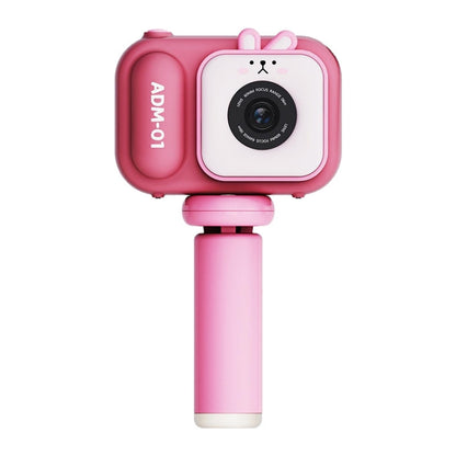 2.4 Inch IPS Screen 48MP Dual Lens Kids Digital Camera Mini Video Camera Without TF Card Pink Bunny - Children Cameras by buy2fix | Online Shopping UK | buy2fix