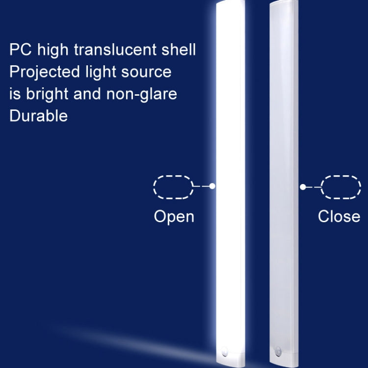 30cm LED Human Sensor Emergency Light USB Tri-color Dimmable Cabinet Lamp - Sensor LED Lights by buy2fix | Online Shopping UK | buy2fix