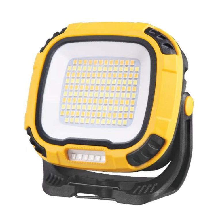 COB Work Lilight Type-C Charging Outdoor Lighting Floodlight(W892-1 Yellow Without Battery) - Camping Lighting by buy2fix | Online Shopping UK | buy2fix