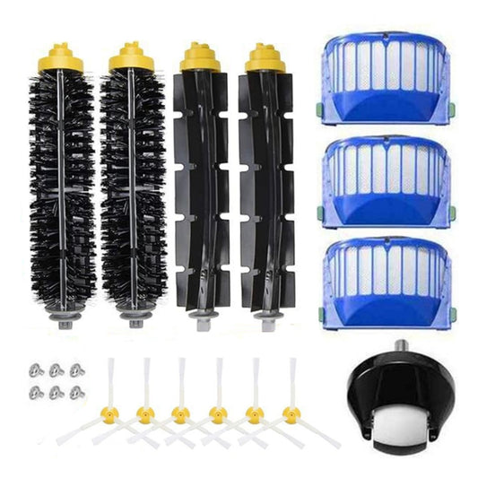 For iRobot Roomba 600 Series Vacuum Cleaner Replacement Parts 14pcs /Set - For iRobot Accessories by buy2fix | Online Shopping UK | buy2fix