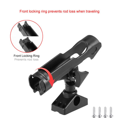 Boat Kayak 360 Degree Adjustable Fishing Rod Holder(235MM) - Marine Accessories & Parts by buy2fix | Online Shopping UK | buy2fix