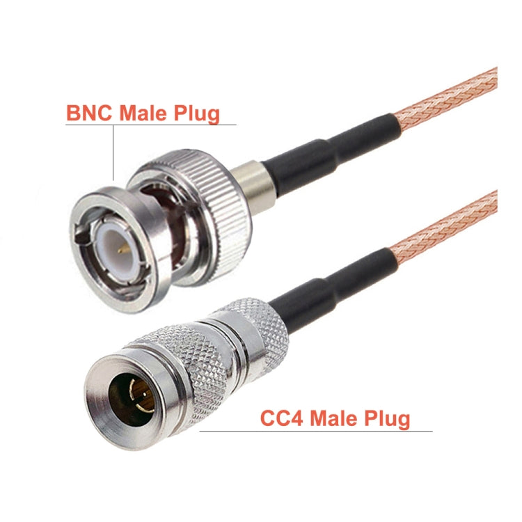 100cm BNC Male To CC4 Male Cable RG179 RF Adapter Wire - Connectors by buy2fix | Online Shopping UK | buy2fix