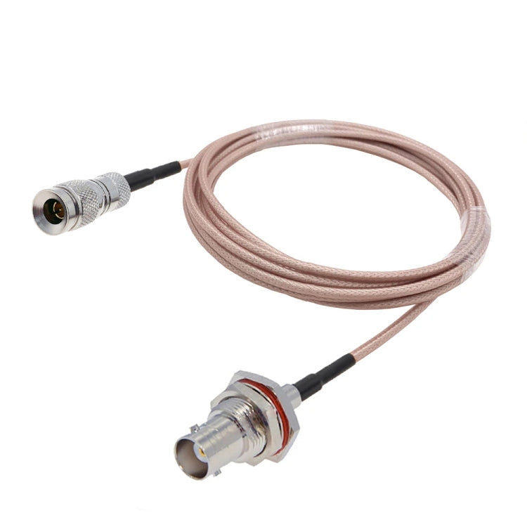 100cm CC4 Male To BNC Through Wall Waterproof Female Cable RG179 RF Adapter Wire - Connectors by buy2fix | Online Shopping UK | buy2fix