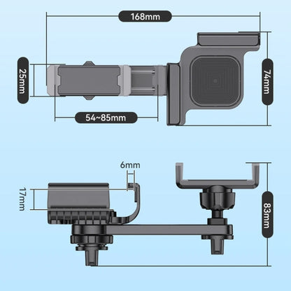 SHUNWEI Car Navigation Screen Floating Mobile Phone Holder, Style: Clip Type - Car Holders by SHUNWEI | Online Shopping UK | buy2fix