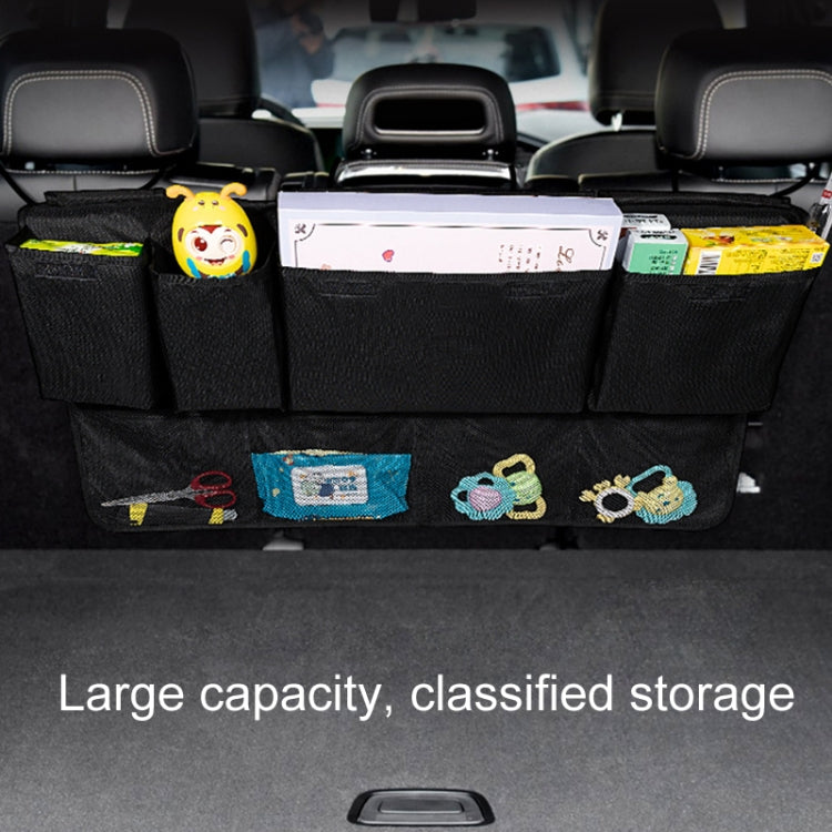 Car SUV Rear Seat Widening Organizing Storage Bag(Black) - Stowing Tidying by buy2fix | Online Shopping UK | buy2fix