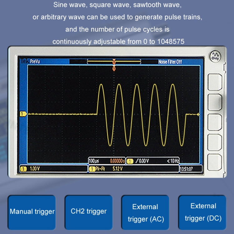 JUNTEK Programmable Dual-Channel DDS Function Arbitrary Waveform Signal Generator, Frequency: 15MHz(EU Plug) - Other Tester Tool by buy2fix | Online Shopping UK | buy2fix