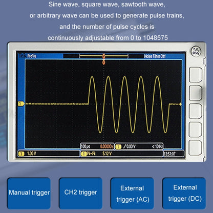 JUNTEK Programmable Dual-Channel DDS Function Arbitrary Waveform Signal Generator, Frequency: 40MHz(EU Plug) - Other Tester Tool by buy2fix | Online Shopping UK | buy2fix