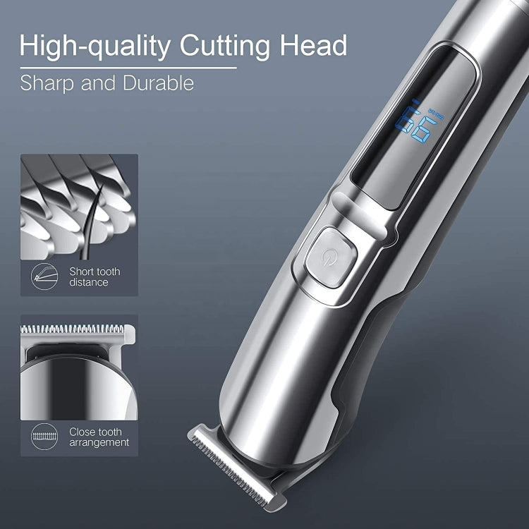 6 in 1 Men Waterproof Electric Hair Trimmer Kit Nose Trimmer, Mustache Trimmer Body Shaver 8688 - Hair Trimmer by buy2fix | Online Shopping UK | buy2fix