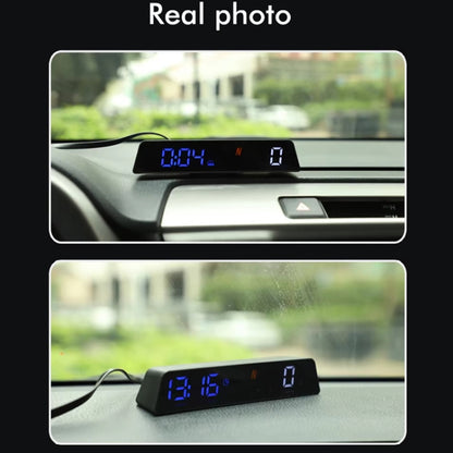 Head-up Display USB Powered High-definition Vehicle Code Altitude Meter(All White) - Head Up Display System by buy2fix | Online Shopping UK | buy2fix