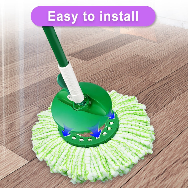 For Libman Tornado Spin Mop Microfiber Mop Pad Replacement Parts(White) - Handheld Cleaner & Mops by buy2fix | Online Shopping UK | buy2fix