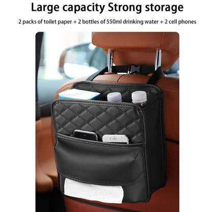 2 In 1 Car Seat Back Storage Hanging Tissue Bag, Style: Standard - Stowing Tidying by buy2fix | Online Shopping UK | buy2fix