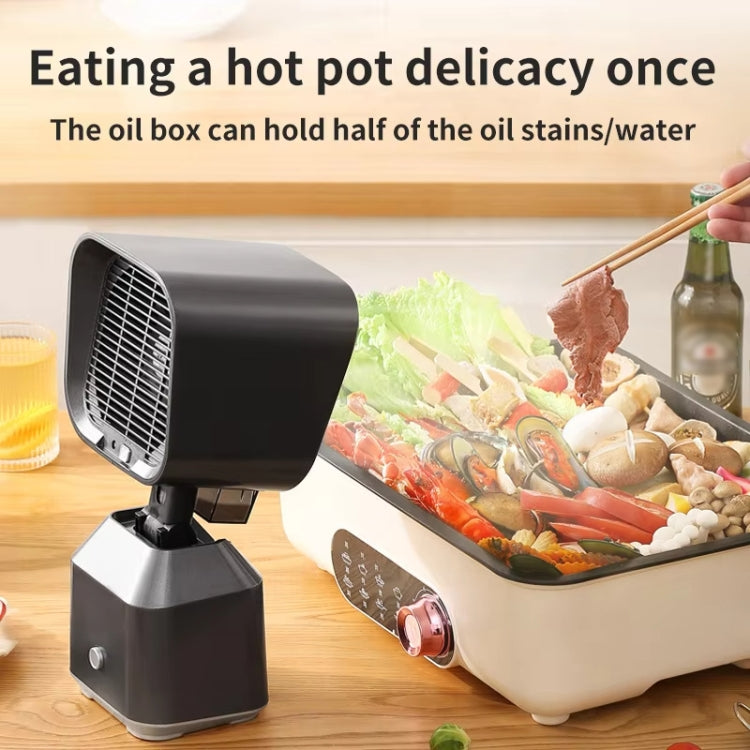 Desktop Range Hood Barbecue Small Movable Liftable Extractor Hood 2 Wind Speeds Adjust EU Plug - Range Hoods & Accessories by buy2fix | Online Shopping UK | buy2fix