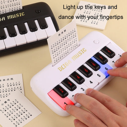 Kids Multifunction Electronic Piano Early Learning Music Piano Educational Toy For Boys And Girls Gift(Black) - Music Toys by buy2fix | Online Shopping UK | buy2fix