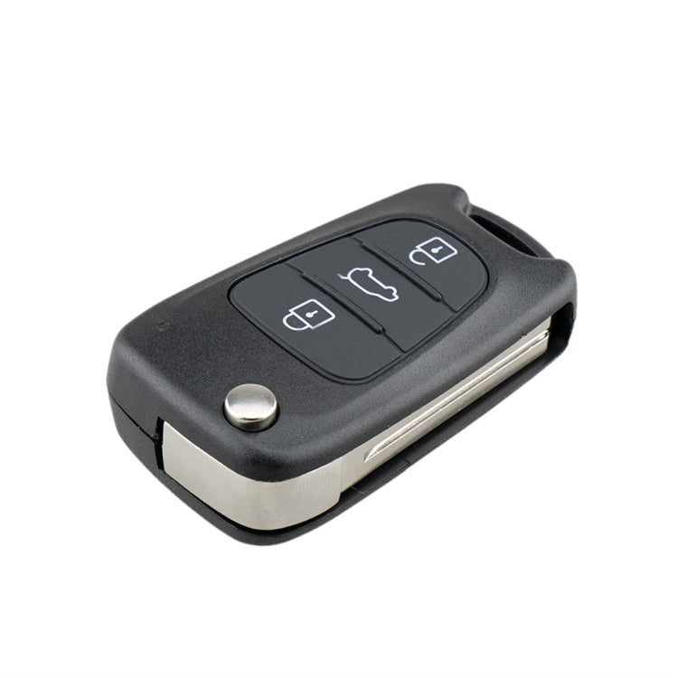 For Hyundai / Kia 3-Button Folding Car Key Shell(SUV Key) - Car Key Cases by buy2fix | Online Shopping UK | buy2fix