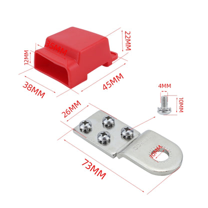 RV Yacht Industrial Distribution Box Copper Battery Terminal, Specifications: Two With Terminal - Booster Cable & Clip by buy2fix | Online Shopping UK | buy2fix