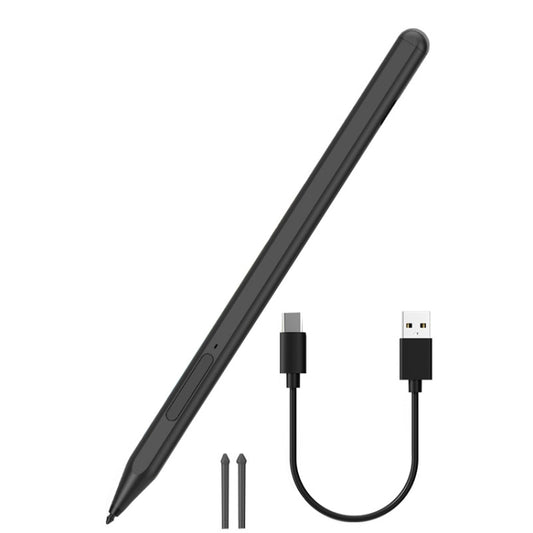 For Microsoft Surface Pro/Go/Laptop/Book Anti-Touch Handwriting Capacitive Pen(Black) - Stylus Pen by buy2fix | Online Shopping UK | buy2fix