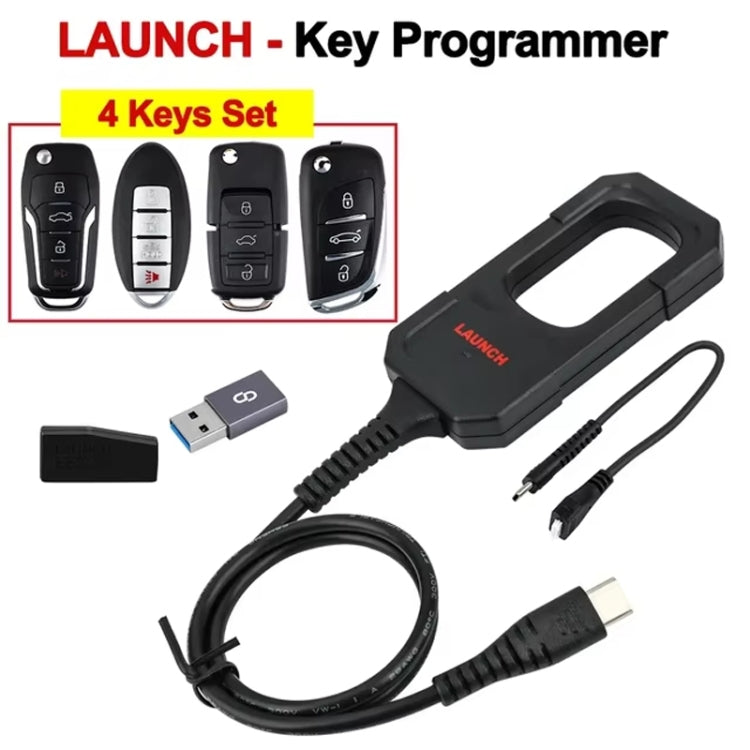 Launch Key Programmer + 4 Key Super Chip Smart Card Set(X431) - Code Readers & Scan Tools by Launch | Online Shopping UK | buy2fix