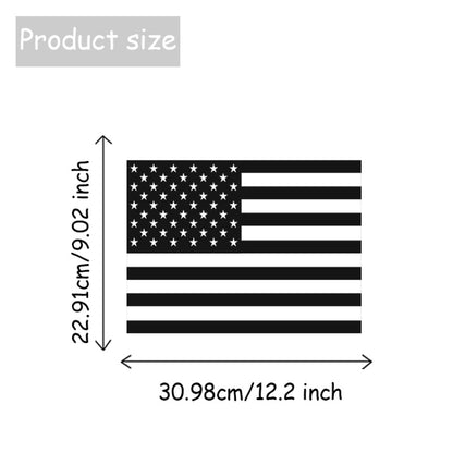 Flag Pattern High-transparency Pickup Truck Rear Window Glass Waterproof Sticker(20g) - Decorative Sticker by buy2fix | Online Shopping UK | buy2fix