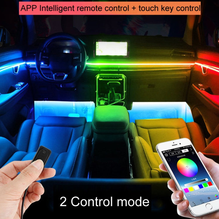 22 in 1 Car Hidden Acrylic LED Colorful Decorative Atmosphere Light Strip - Atmosphere lights by buy2fix | Online Shopping UK | buy2fix