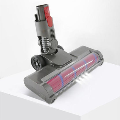 For Dyson V7 / V8 / V10 / V11 Vacuum Cleaner Floor Brush Head With LED Light 03B Roller Soft Velvet - For Dyson Accessories by buy2fix | Online Shopping UK | buy2fix