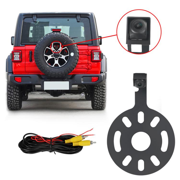 For Jeep Wrangler 2007-2018 Car Backup Tire Rear View Camera - Rear View Cameras by buy2fix | Online Shopping UK | buy2fix