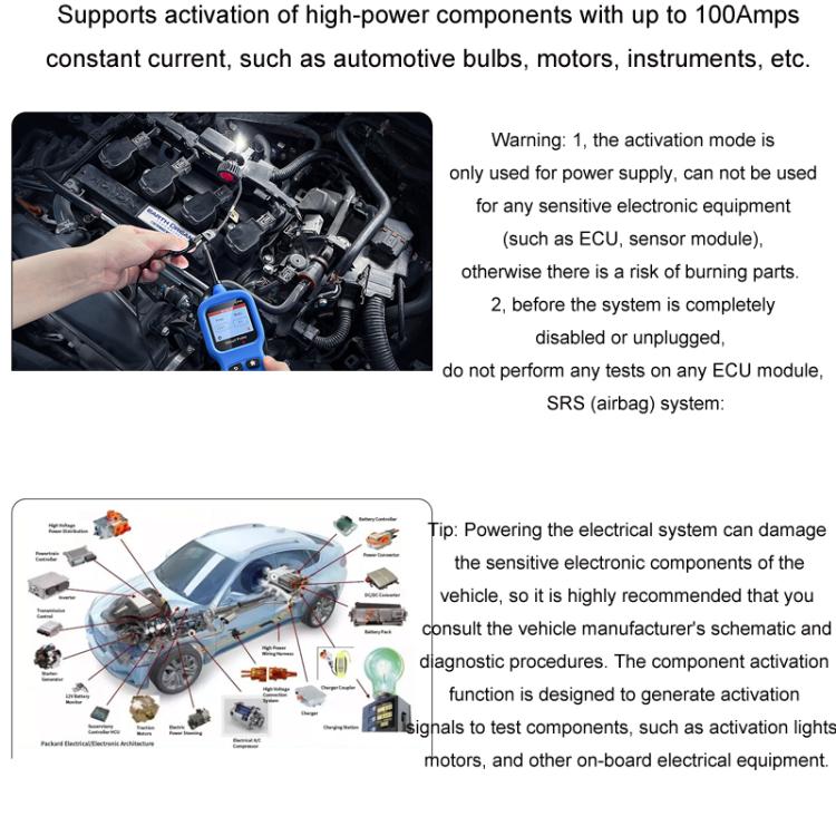 OBDResource Professional Automobile Circuit Analysis Injector Tester - Electronic Test by OBDResource | Online Shopping UK | buy2fix