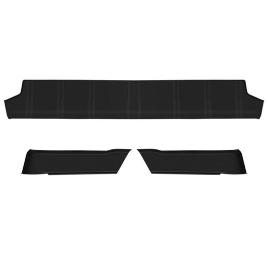 For Tesla Model Y Rear Seat One-Piece Full-Cover Anti-Kick Pads Guard Pad Decoration(4pcs /Set) - Seat Accessories by buy2fix | Online Shopping UK | buy2fix