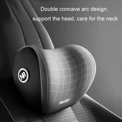 Car Mmemory Foam Support Driving Cushion, Color: Blue Lumbar Support - Seat Accessories by buy2fix | Online Shopping UK | buy2fix