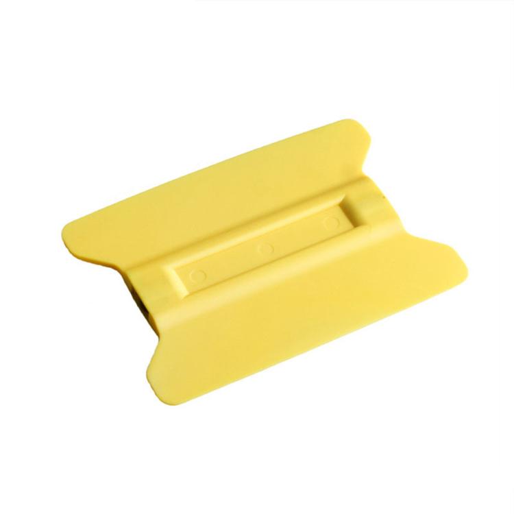 With Magnet Car Film Scraper Plastic Winged Scraper Tool(Yellow) - Sticker Tools by buy2fix | Online Shopping UK | buy2fix