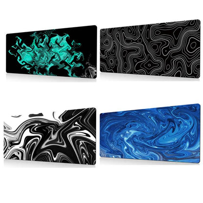 Large Abstract Mouse Pad Gamer Office Computer Desk Mat, Size: 300x700x2mm(Abstract Fluid 34) - Mouse Pads by buy2fix | Online Shopping UK | buy2fix