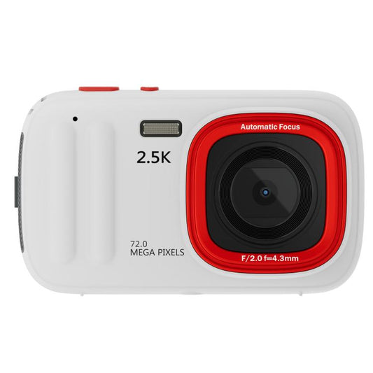 72 MP HD Digital Camera 2.4 Inch MP3 Listening Photo Video 16x Zoom DV(White) - Video Cameras by buy2fix | Online Shopping UK | buy2fix