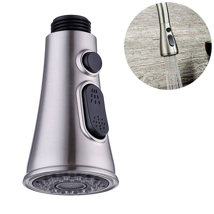 Kitchen Horn Button Switch Pausable Faucet Sprinkler Water Saving Nozzle Sprayer Filter - Faucets & Accessories by buy2fix | Online Shopping UK | buy2fix