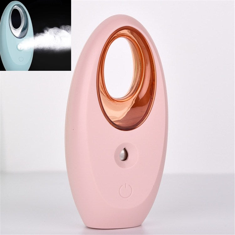 30ML Alcohol Disinfection Sprayer Portable Nano Spray Steaming Face Water Moisture Meter(Pink) - Beauty Instrument by buy2fix | Online Shopping UK | buy2fix