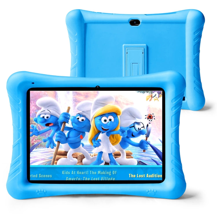 Qunyico Y10 Kids Tablet PC, 10.1 inch, 2GB+32GB, Android 10 Allwinner A100 Quad Core CPU, Support 2.4G WiFi / Bluetooth, Global Version with Google Play, US Plug (Blue) -  by buy2fix | Online Shopping UK | buy2fix