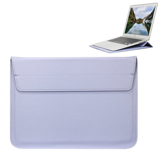 Universal Envelope Style PU Leather Case with Holder for Ultrathin Notebook Tablet PC 11.6 inch, Size: 32.5x21.5x1cm (Blue Purple) - 10 - 11 inch by buy2fix | Online Shopping UK | buy2fix