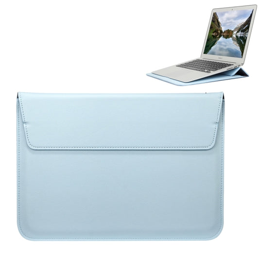 Universal Envelope Style PU Leather Case with Holder for Ultrathin Notebook Tablet PC 11.6 inch, Size: 32.5x21.5x1cm(Blue) - 10 - 11 inch by buy2fix | Online Shopping UK | buy2fix