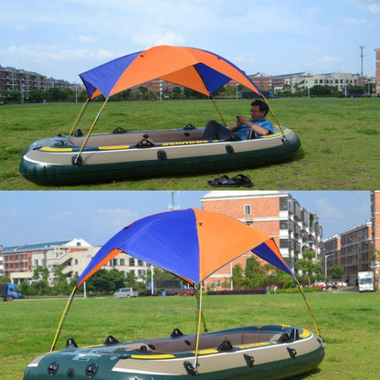 68347 Folding Awning Canoe Rubber Inflatable Boat Parasol Tent for 2 Person,Boat is not Included - Marine Accessories & Parts by buy2fix | Online Shopping UK | buy2fix