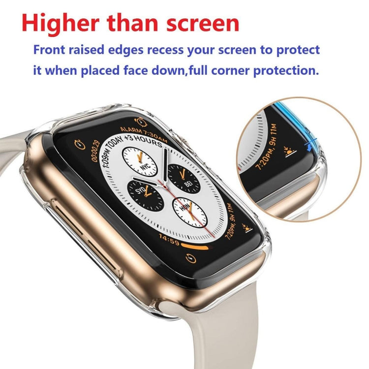 ENKAY Hat-Prince 2 in 1 TPU Semi-clad Protective Shell + 3D Full Screen PET Curved Heat Bending HD Screen Protector for Apple Watch Series 4 40mm - Watch Cases by ENKAY | Online Shopping UK | buy2fix