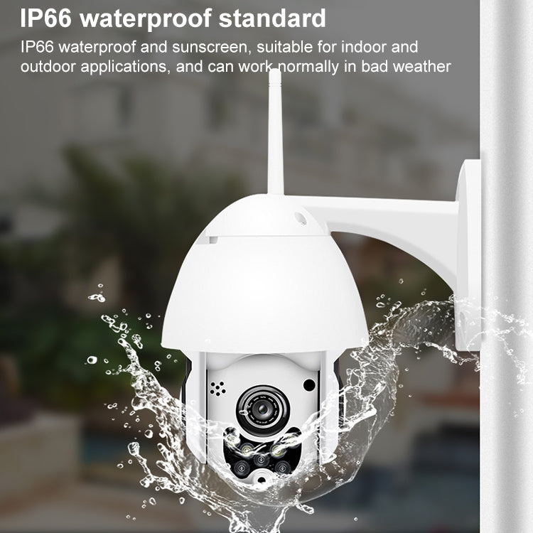 QX3 1080P HD Full-color Night Vision Waterproof WiFi Smart Camera, Support Motion Detection / TF Card, UK Plug - Security by buy2fix | Online Shopping UK | buy2fix