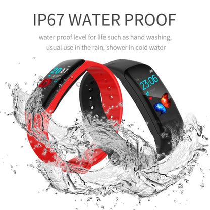 H29 1.14 inches IPS Color Screen Smart Bracelet IP67 Waterproof, Support Step Counting / Call Reminder / Heart Rate Monitoring / Sleep Monitoring (Blue) - Smart Wear by buy2fix | Online Shopping UK | buy2fix