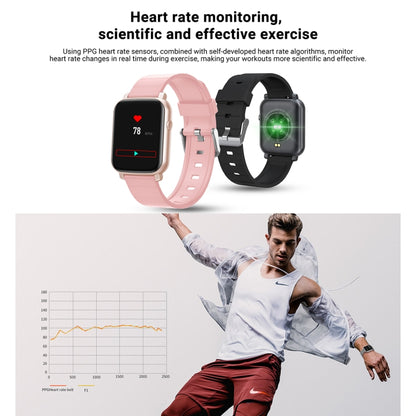 SMA-F1 1.3 inch TFT Full Touch Screen IP68 Waterproof Smart Sports Watch, Support Dynamic Heart Rate & Blood Pressure & Sleep Detection / Bluetooth / Alarm Clock / Photo Control(Black) - Smart Wear by buy2fix | Online Shopping UK | buy2fix