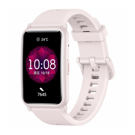 HUAWEI Honor ES Fitness Tracker Smart Watch, 1.64 inch Screen, Support Exercise Recording, Heart Rate / Sleep / Blood Oxygen Monitoring, Female Physiological Cycle Recording(Pink) - Wearable Devices by Huawei | Online Shopping UK | buy2fix