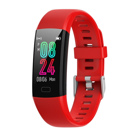 Y10 0.96 inch TFT Color Screen Smart Bracelet, Support Call Reminder/ Heart Rate Monitoring /Blood Pressure Monitoring/ Sleep Monitoring/Blood Oxygen Monitoring(Red) - Smart Wear by buy2fix | Online Shopping UK | buy2fix