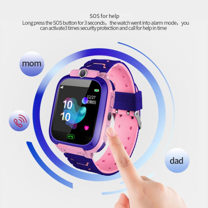 Q12B 1.44 inch Color Screen Smartwatch for Children, Support LBS Positioning / Two-way Dialing / One-key First-aid / Voice Monitoring / Setracker APP (Yellow) - Smart Wear by buy2fix | Online Shopping UK | buy2fix