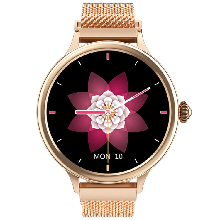 LOKMAT M4 Waterproof Women Menstrual Cycle Smart Watch (Gold) - Smart Wear by Lokmat | Online Shopping UK | buy2fix