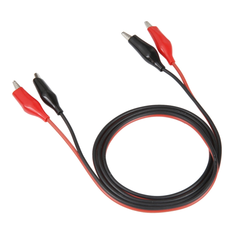 Dual Alligator Clip Test Lead Probe Cable, Length: 1m - Others by buy2fix | Online Shopping UK | buy2fix