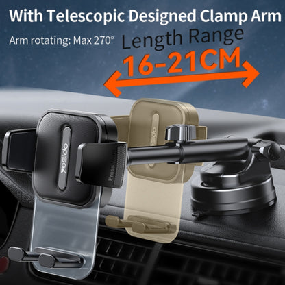 Yesido C261 Suction Cup Type Telescopic Car Phone Holder - Car Holders by Yesido | Online Shopping UK | buy2fix