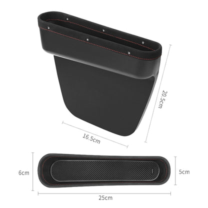 Multifunctional Car Gap Storage Box Car Seat Slit Storage Bag, Style: Driver (Black) - Stowing Tidying by buy2fix | Online Shopping UK | buy2fix