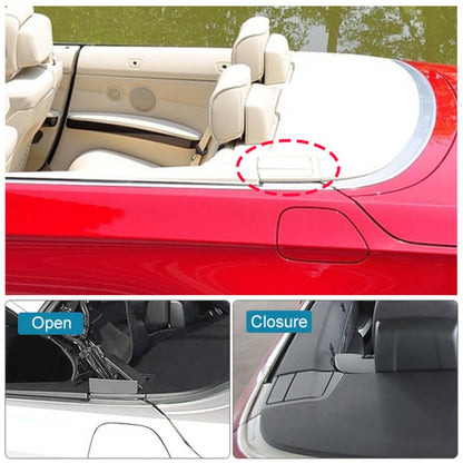 For BMW 3 Series E93 Left Driving Car Convertible Rear Platform Left Hinge Cover Folding Cover 5437 7174 546(Grey) - Others by buy2fix | Online Shopping UK | buy2fix