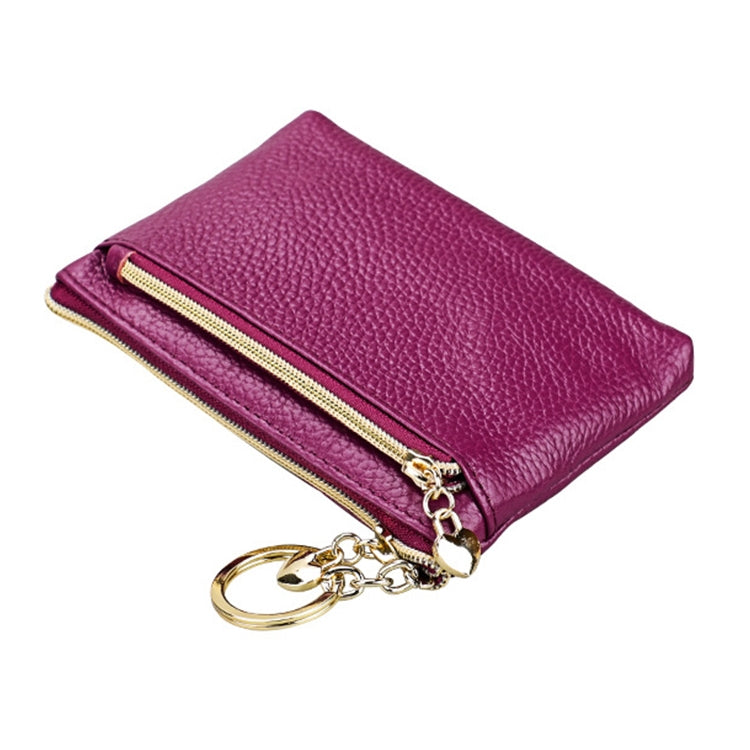 2013 Multifunctional Litchi Texture Women Large Capacity Hand Wallet with Card Slots(Purple) - Antimagnetic RFID Package by buy2fix | Online Shopping UK | buy2fix